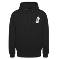 NO.1 Hoodie Schwarz - Schwarz