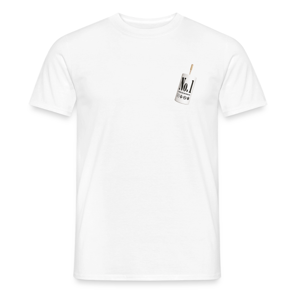 NO.1 T-Shirt Weiß - Weiß
