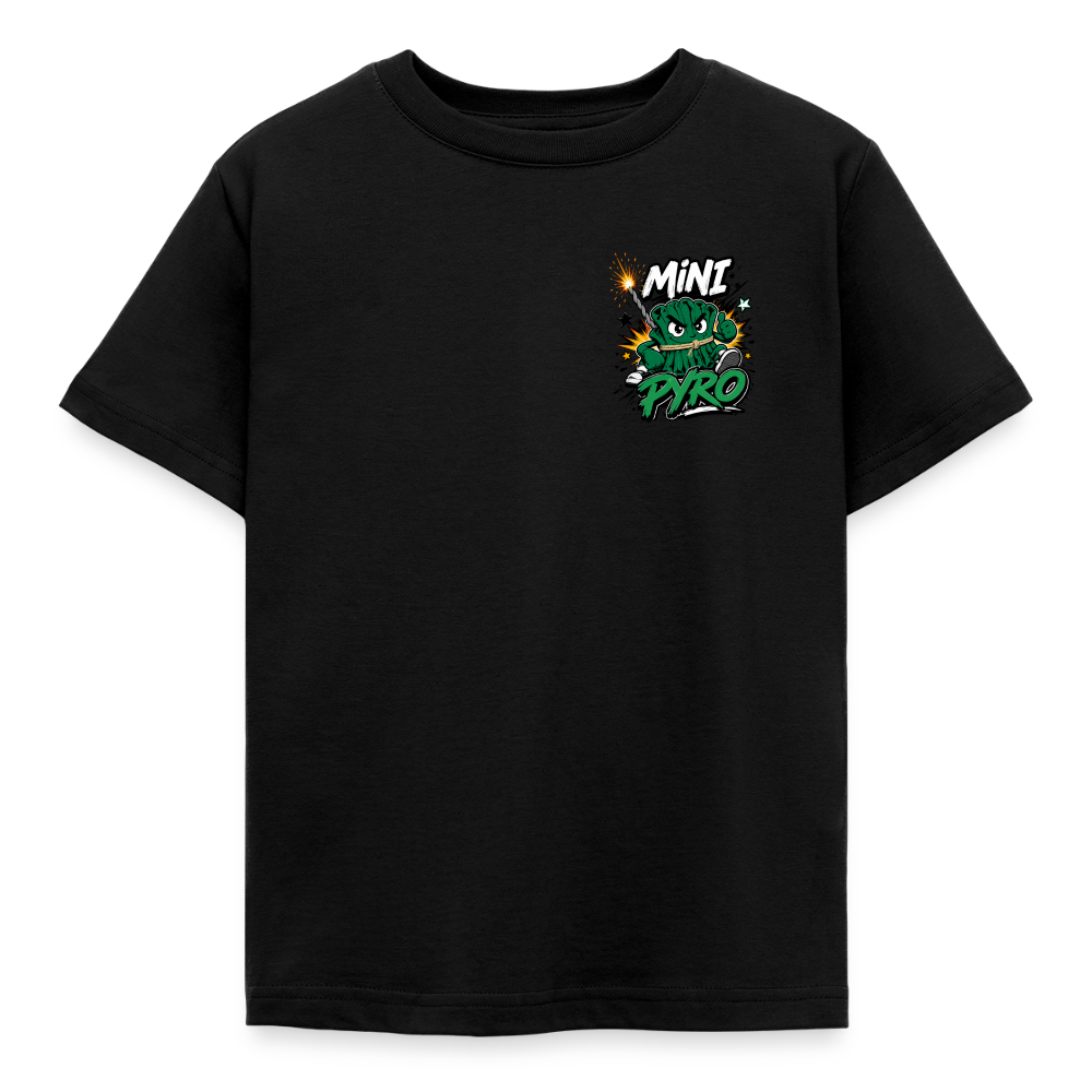 Mini Pyro T-Shirt - Schwarz