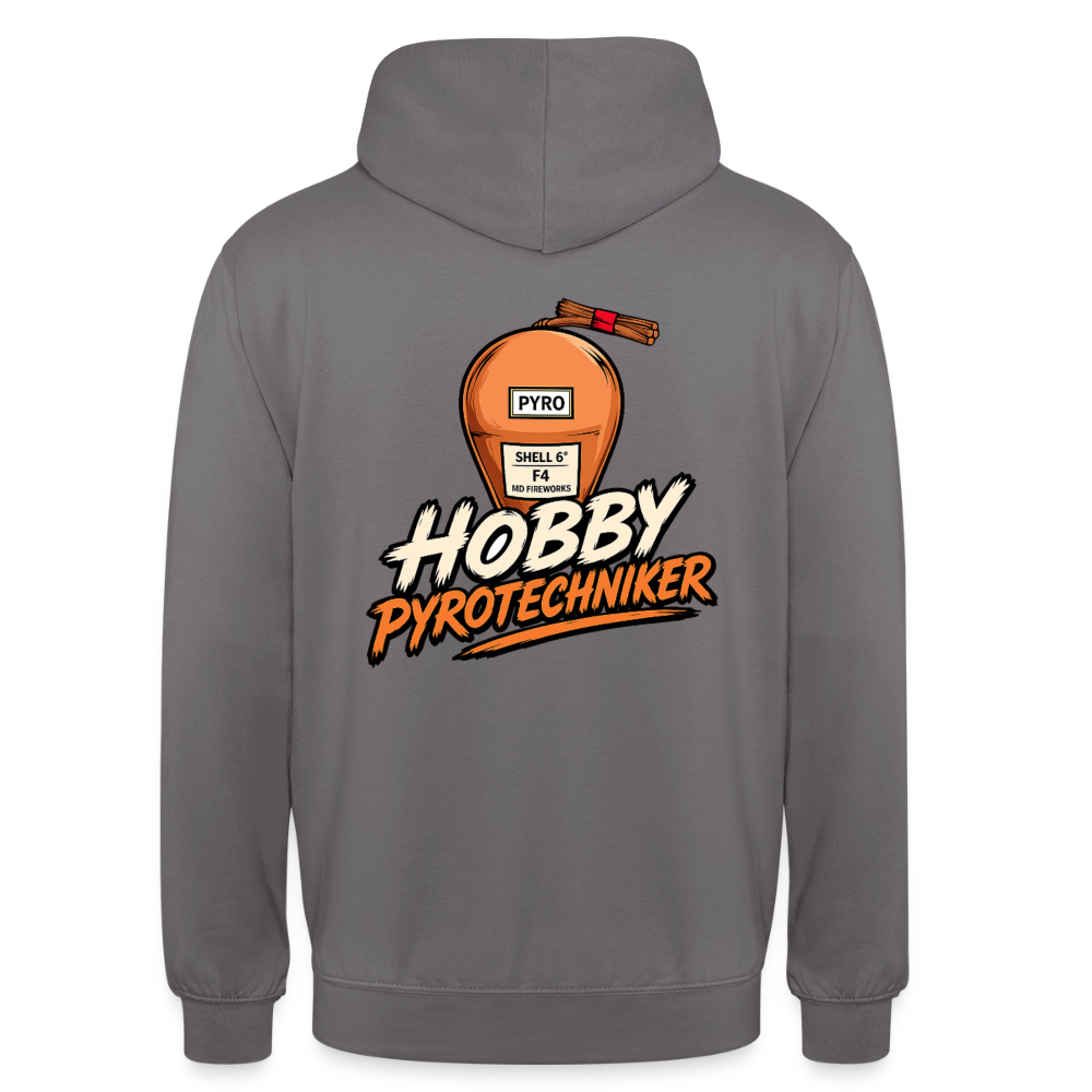 Hobby Pyrotechniker Hoodie - Mittelgrau