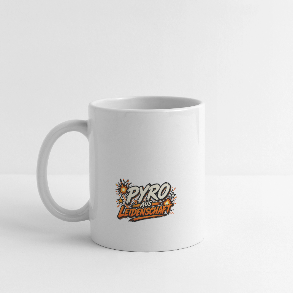 Hobby Pyrotechniker - Tasse - Weiß