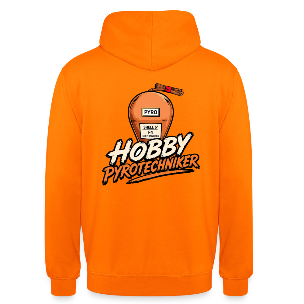 Hobby Pyrotechniker Hoodie - Orange