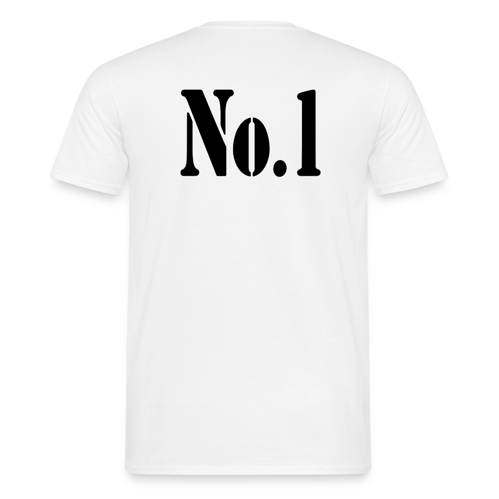 NO.1 T-Shirt Weiß - Weiß