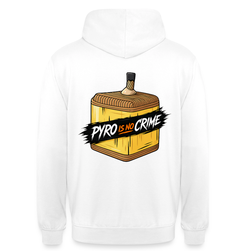 MD Fireworks "PYRO CREW" Hoodie - Weiß