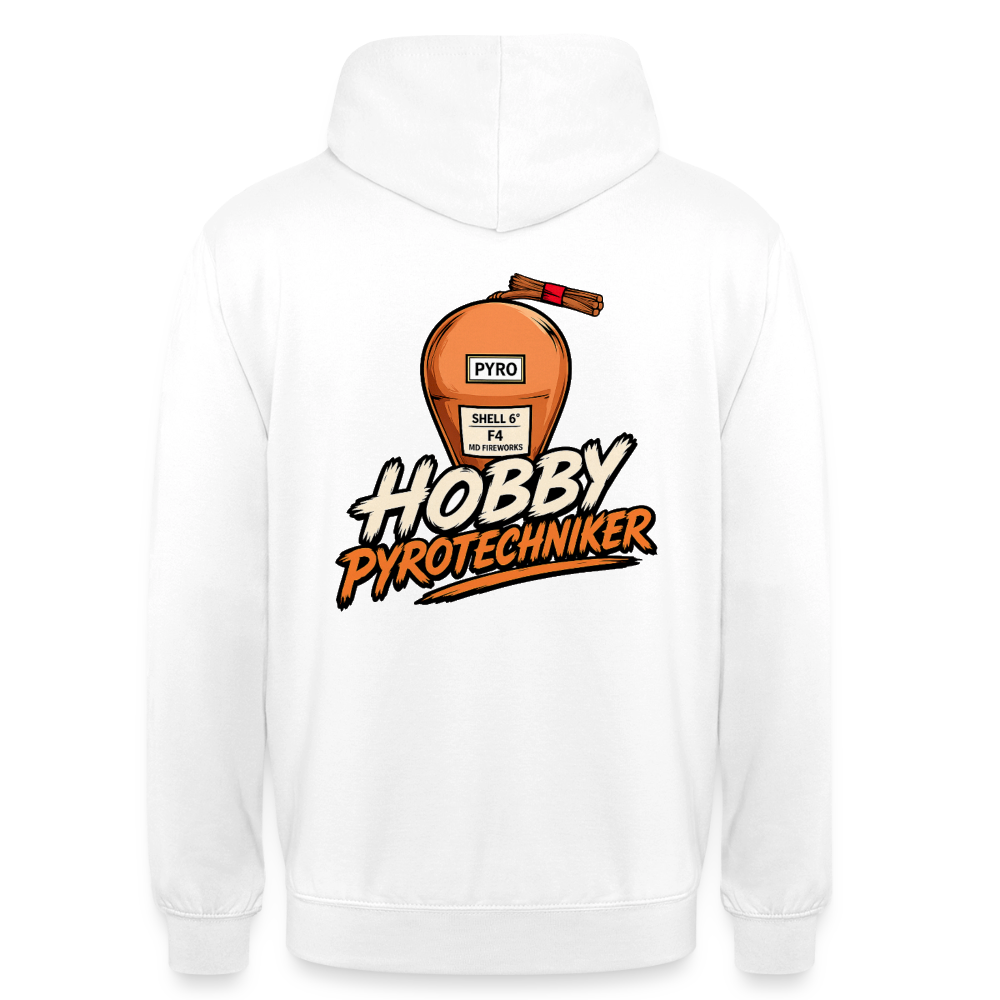 Hobby Pyrotechniker Hoodie - Weiß