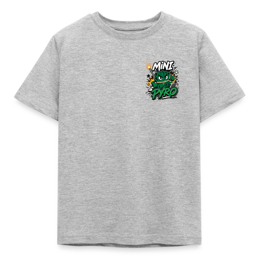 Mini Pyro T-Shirt - Grau meliert