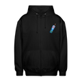 Gigant Maroon Zip Hoodie - Schwarz