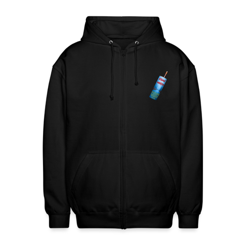 Gigant Maroon Zip Hoodie - Schwarz