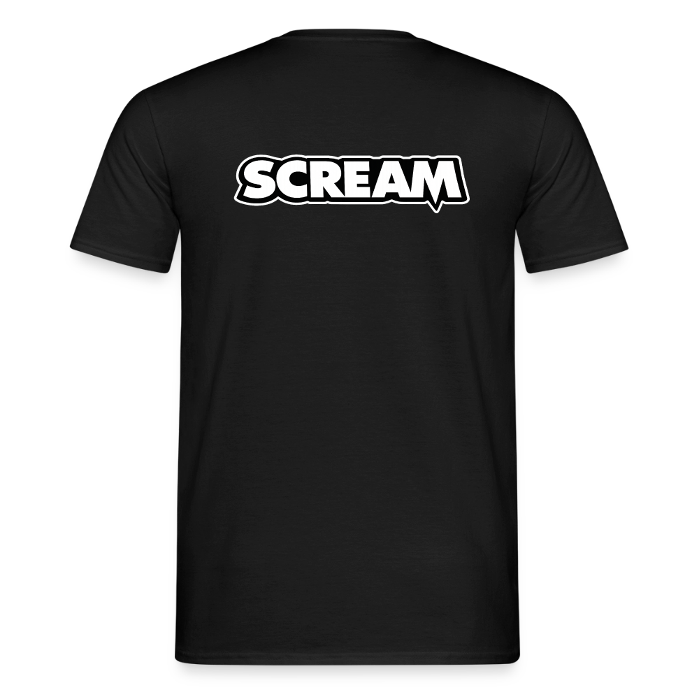 SCREAM T-Shirt - Schwarz