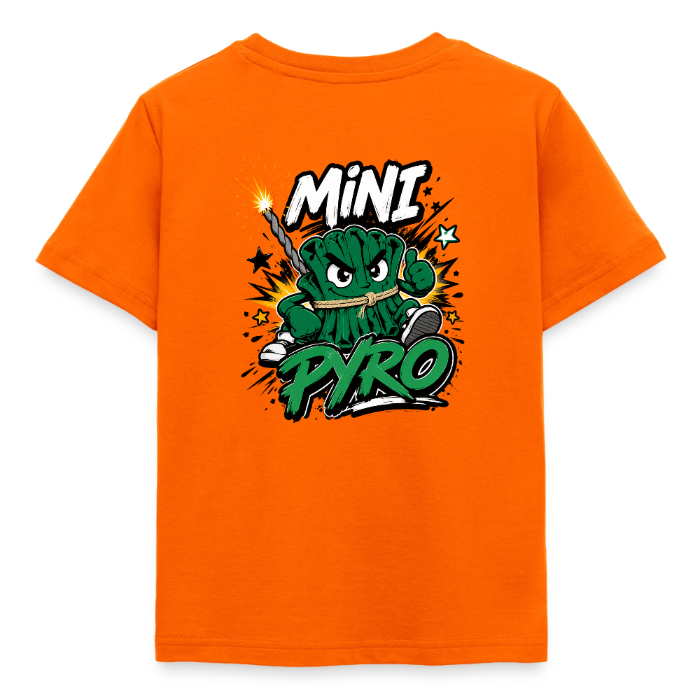 Mini Pyro T-Shirt - Orange