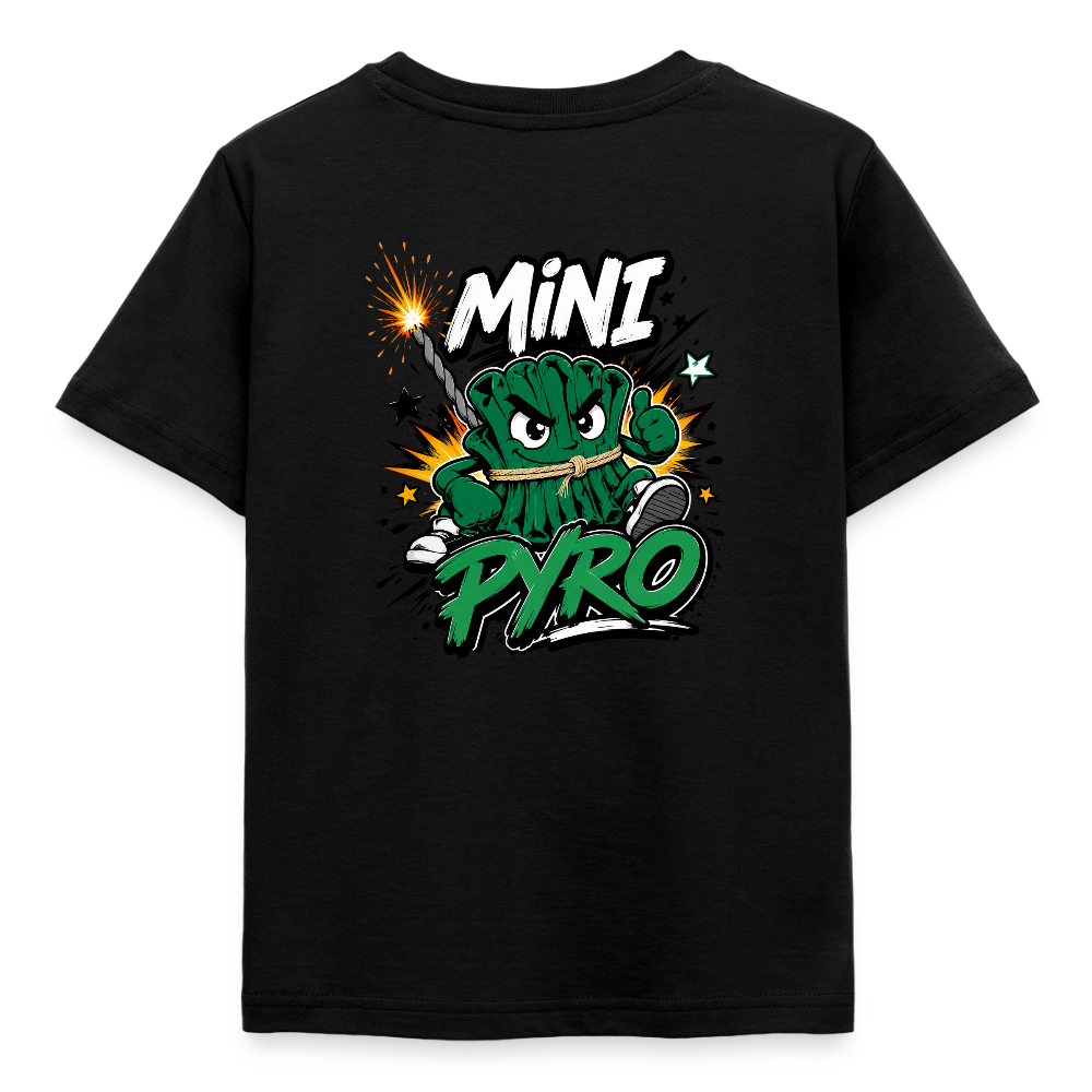 Mini Pyro T-Shirt - Schwarz