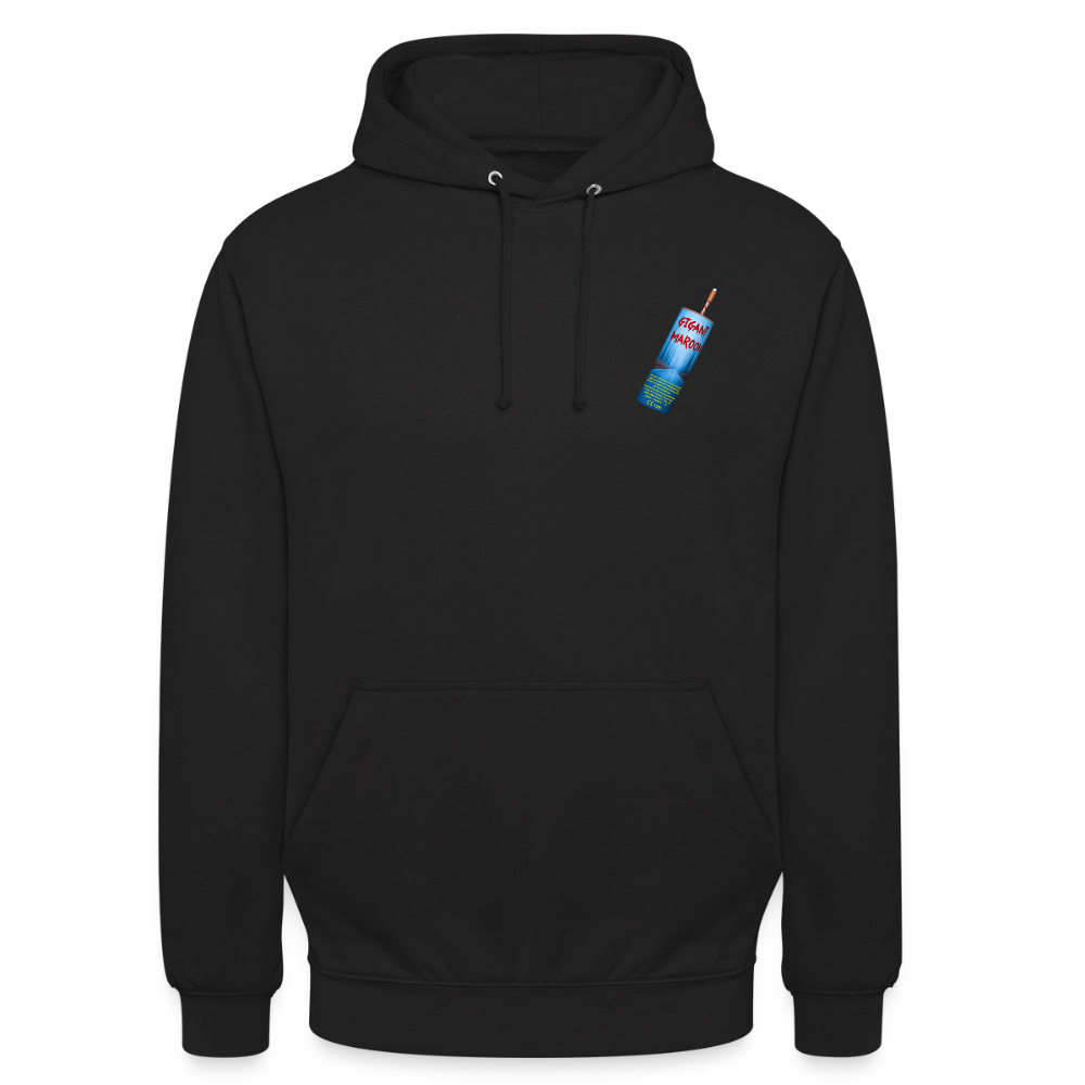 Gigant Maroon Hoodie - Schwarz