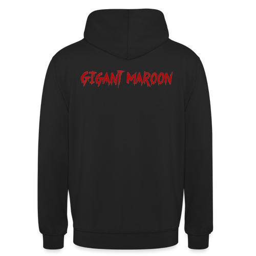 Gigant Maroon Hoodie - Schwarz