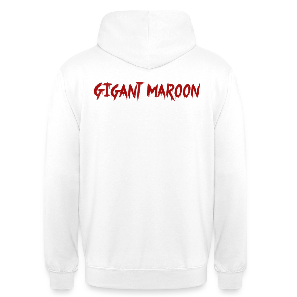 Gigant Maroon Hoodie - Weiß